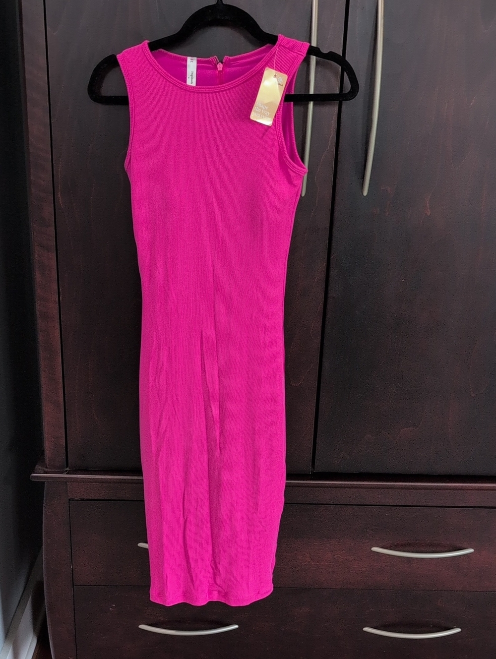 Popilush Hot Pink Tank Dress M
